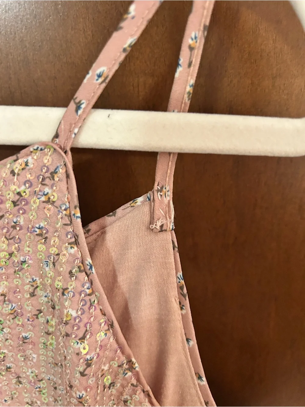 N/A pink dress